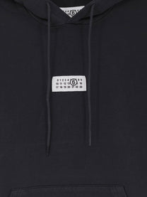 MM6 Maison Margiela Men's Organic Cotton Sweatshirt Black