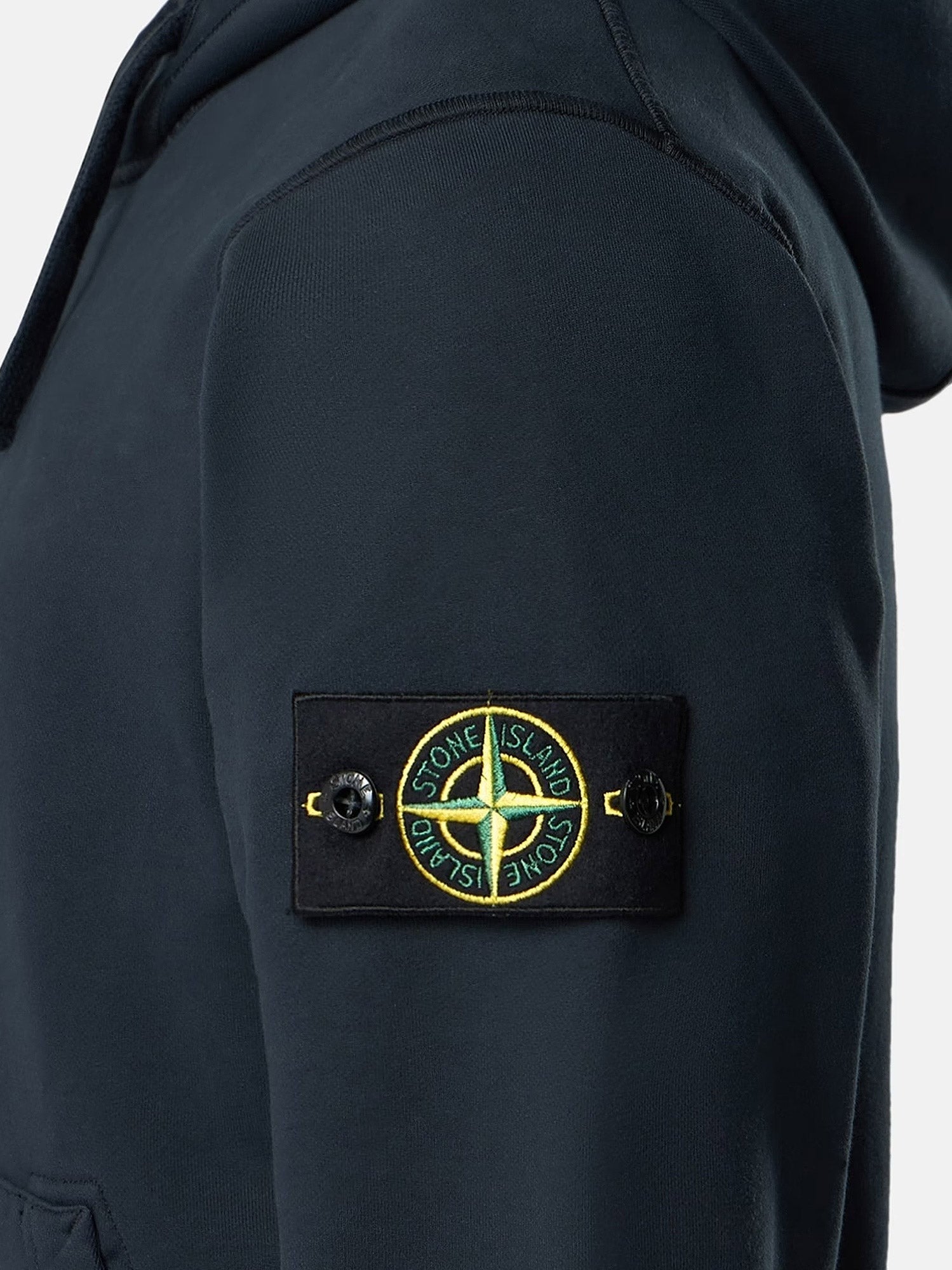 Stone Island Men's Organic Cotton Sweatshirt Blue