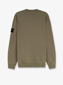 Stone Island Men's Organic Cotton Sweatshirt Green