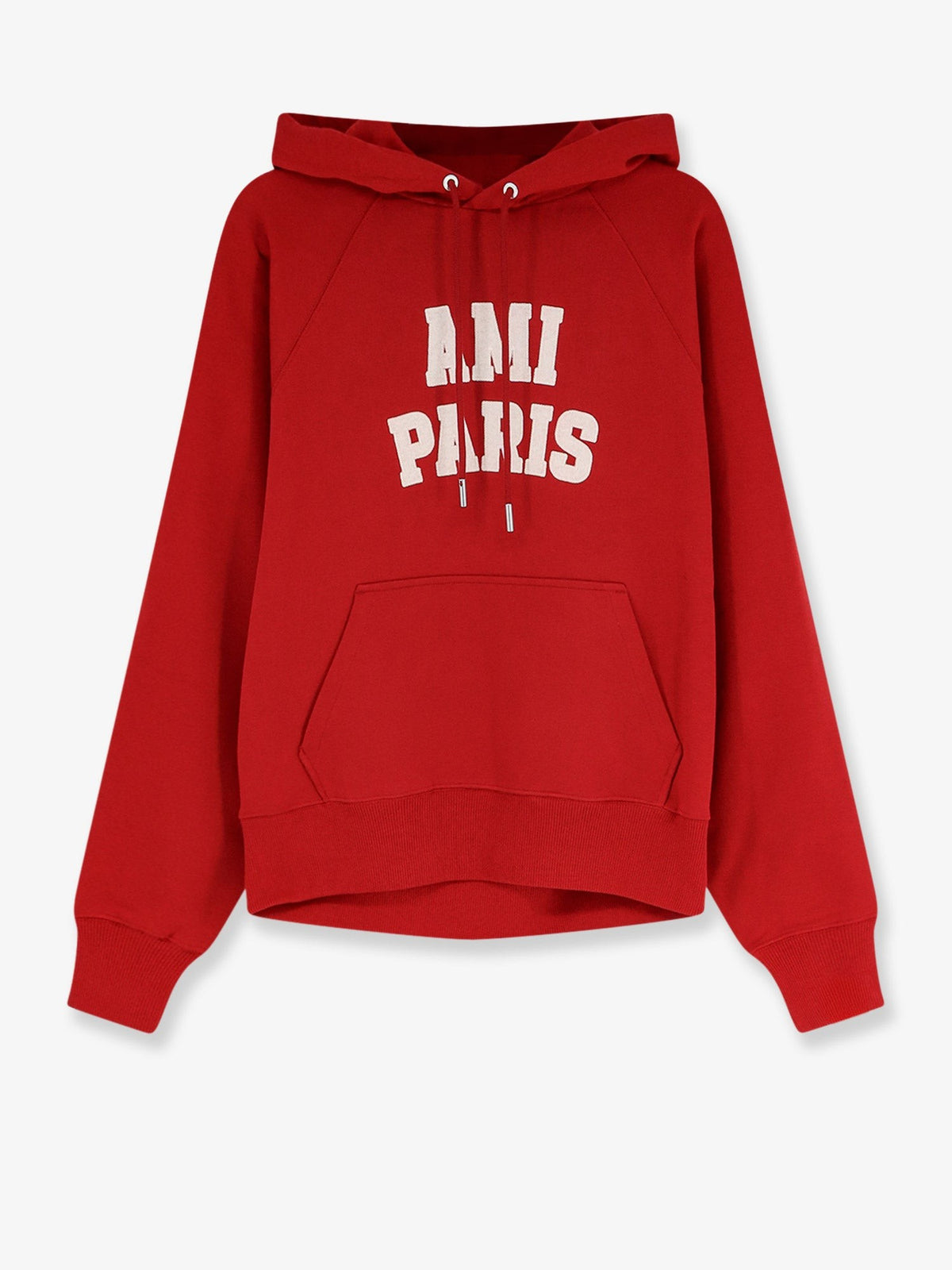 Ami Paris Men's Organic Cotton Sweatshirt Red