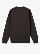 Stone Island Men's Organic Cotton Sweatshirt Grey, view 2