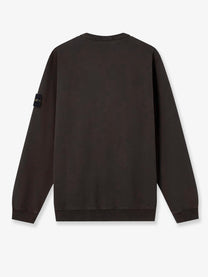 Stone Island Men's Organic Cotton Sweatshirt Grey