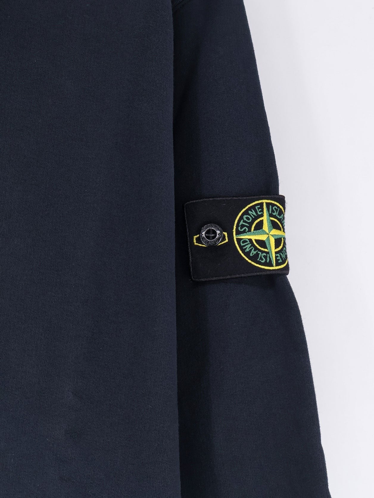 Stone Island Men's Organic Cotton Sweatshirt Blue
