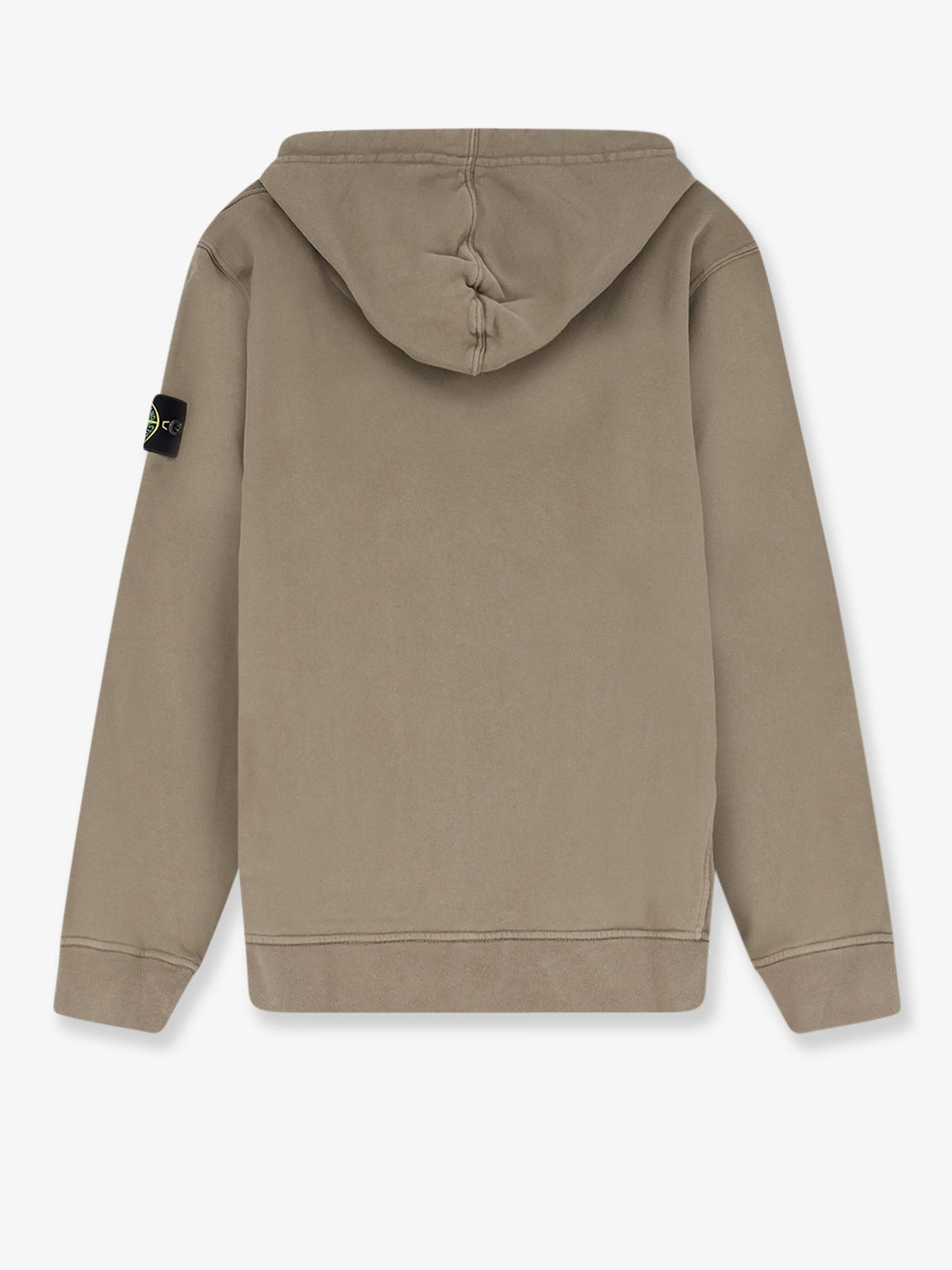 Stone Island Men's Organic Cotton Sweatshirt Green, view 2