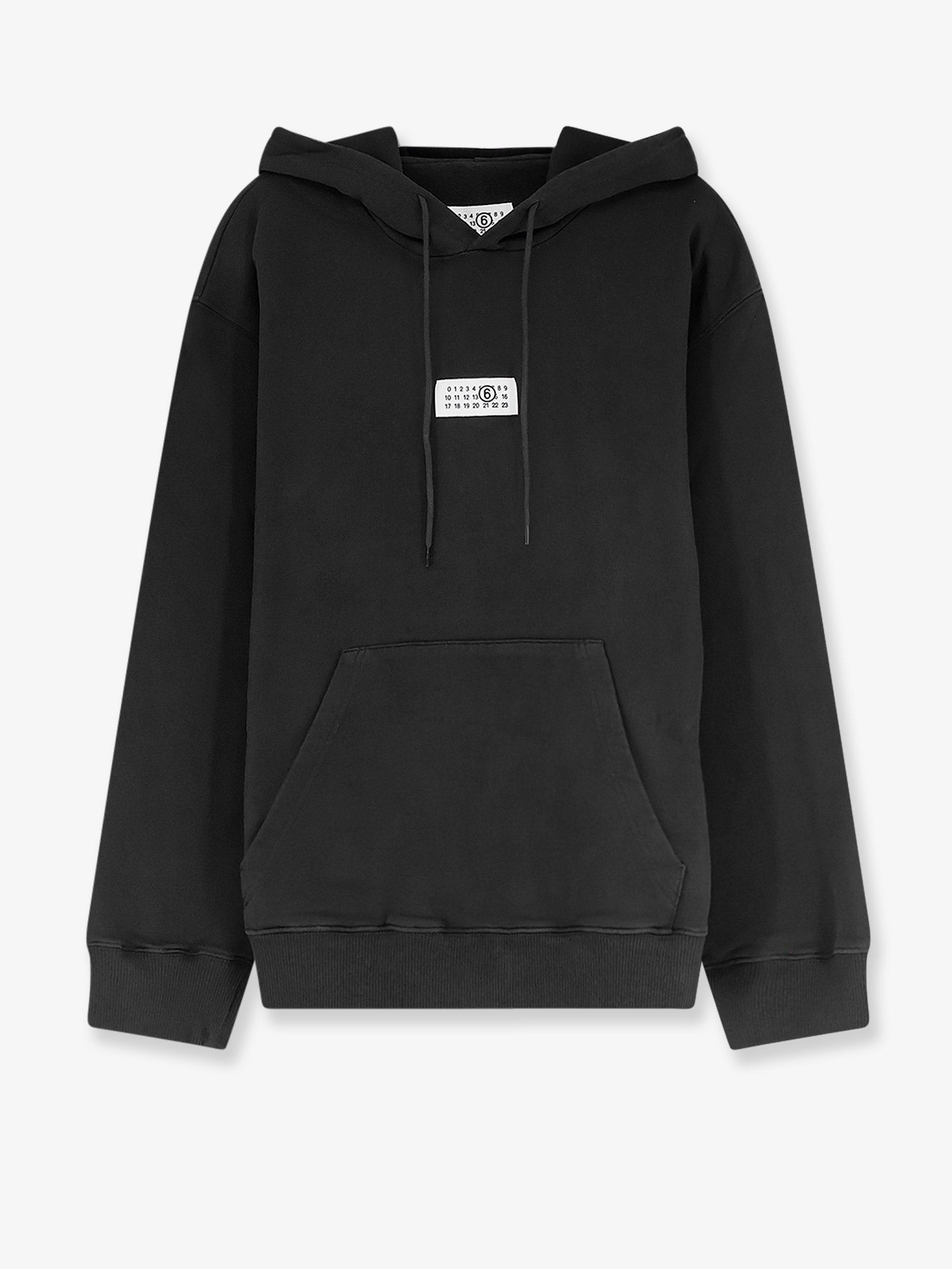 MM6 Maison Margiela Men's Organic Cotton Sweatshirt Black