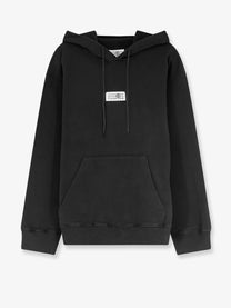 MM6 Maison Margiela Men's Organic Cotton Sweatshirt Black