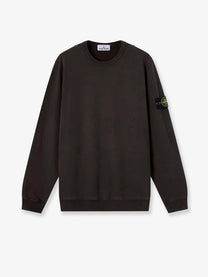 Stone Island Men's Organic Cotton Sweatshirt Grey