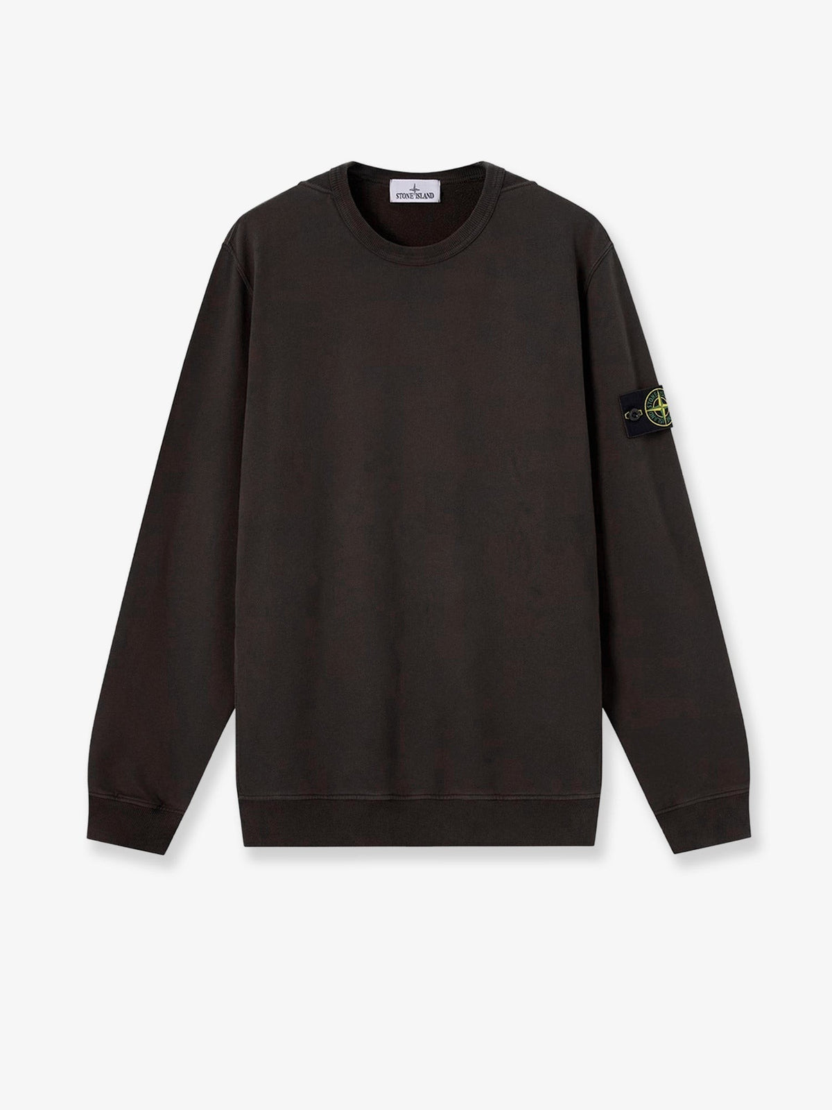 Stone Island Men's Organic Cotton Sweatshirt Grey
