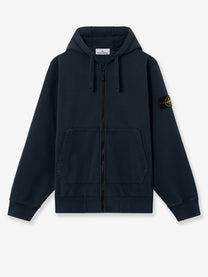 Stone Island Men's Organic Cotton Sweatshirt Blue