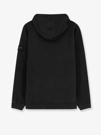 Stone Island Men's Organic Cotton Sweatshirt Black