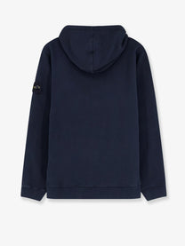 Stone Island Men's Organic Cotton Sweatshirt Blue