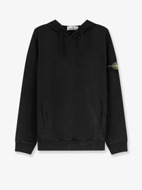 Stone Island Men's Organic Cotton Sweatshirt Black