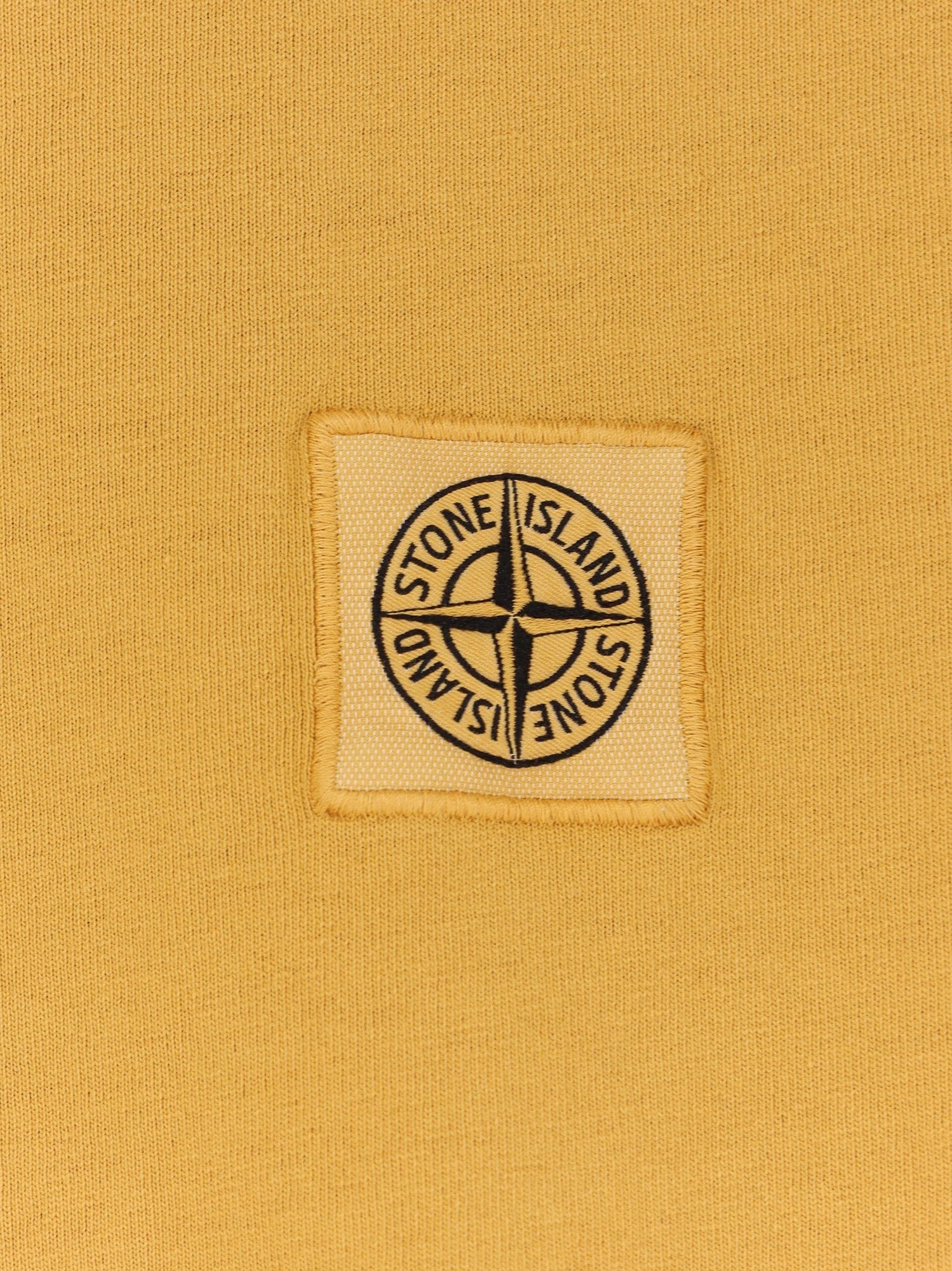 Stone Island Men's Organic Cotton Shirt Yellow