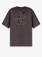 Stone Island Men's Organic Cotton Shirt Red, view 2