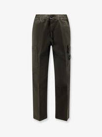 Stone Island Men's Organic Cotton Trousers Grey