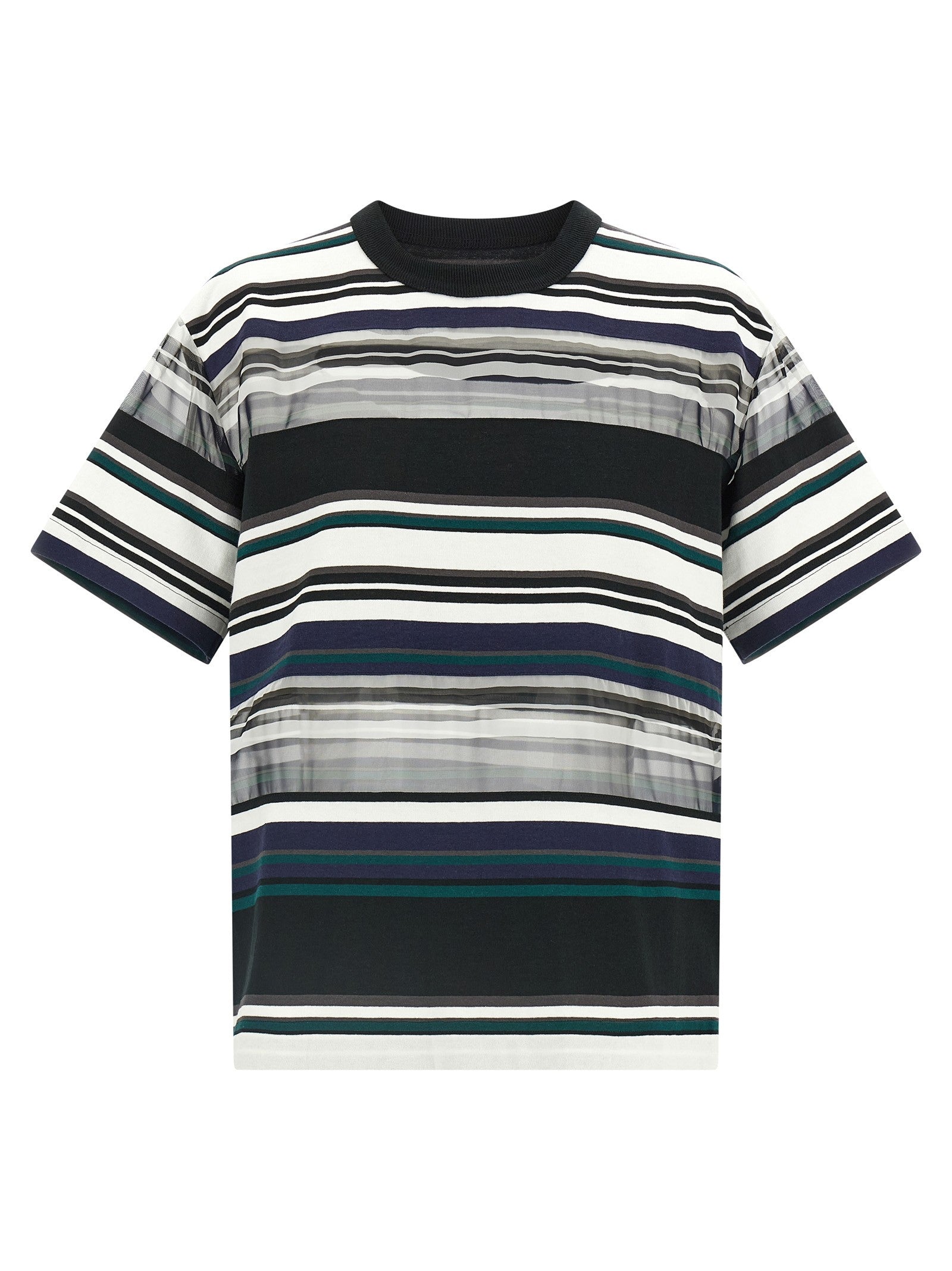 Sacai Organza Insert Shirt Gold