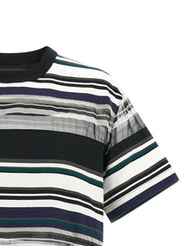 Sacai Organza Insert Shirt Gold