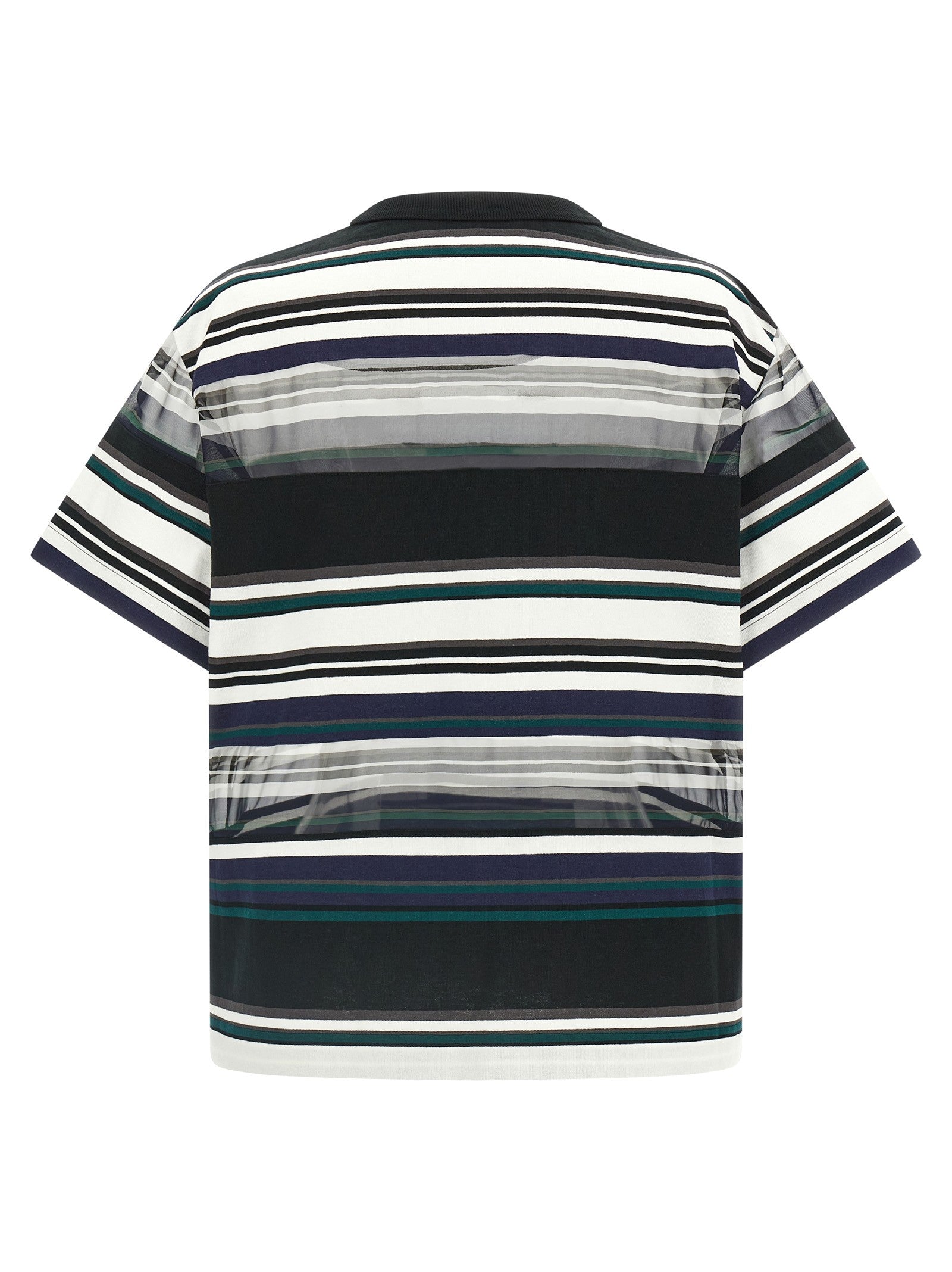 Sacai Organza Insert Shirt Gold