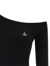 Vivienne Westwood Orgy Shoulder Shirt Black, view 3