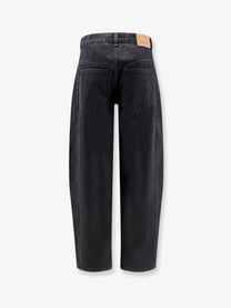 ISABEL MARANT Women's Oriane Black Denim Trousers Black