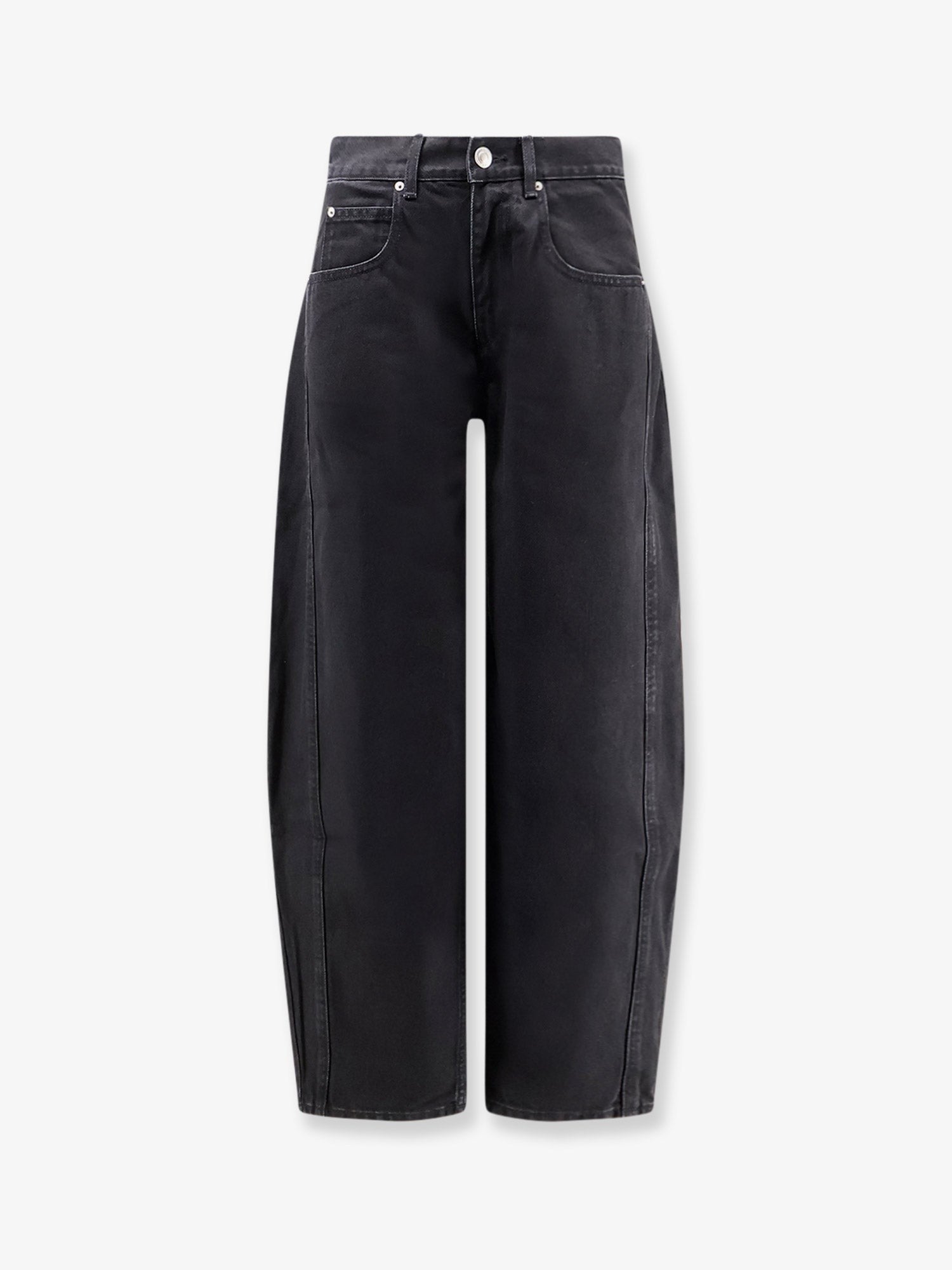 ISABEL MARANT Women's Oriane Black Denim Trousers Black