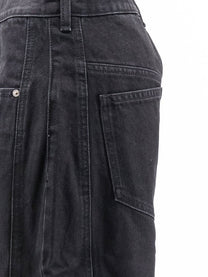 ISABEL MARANT Women's Oriane Black Denim Trousers Black