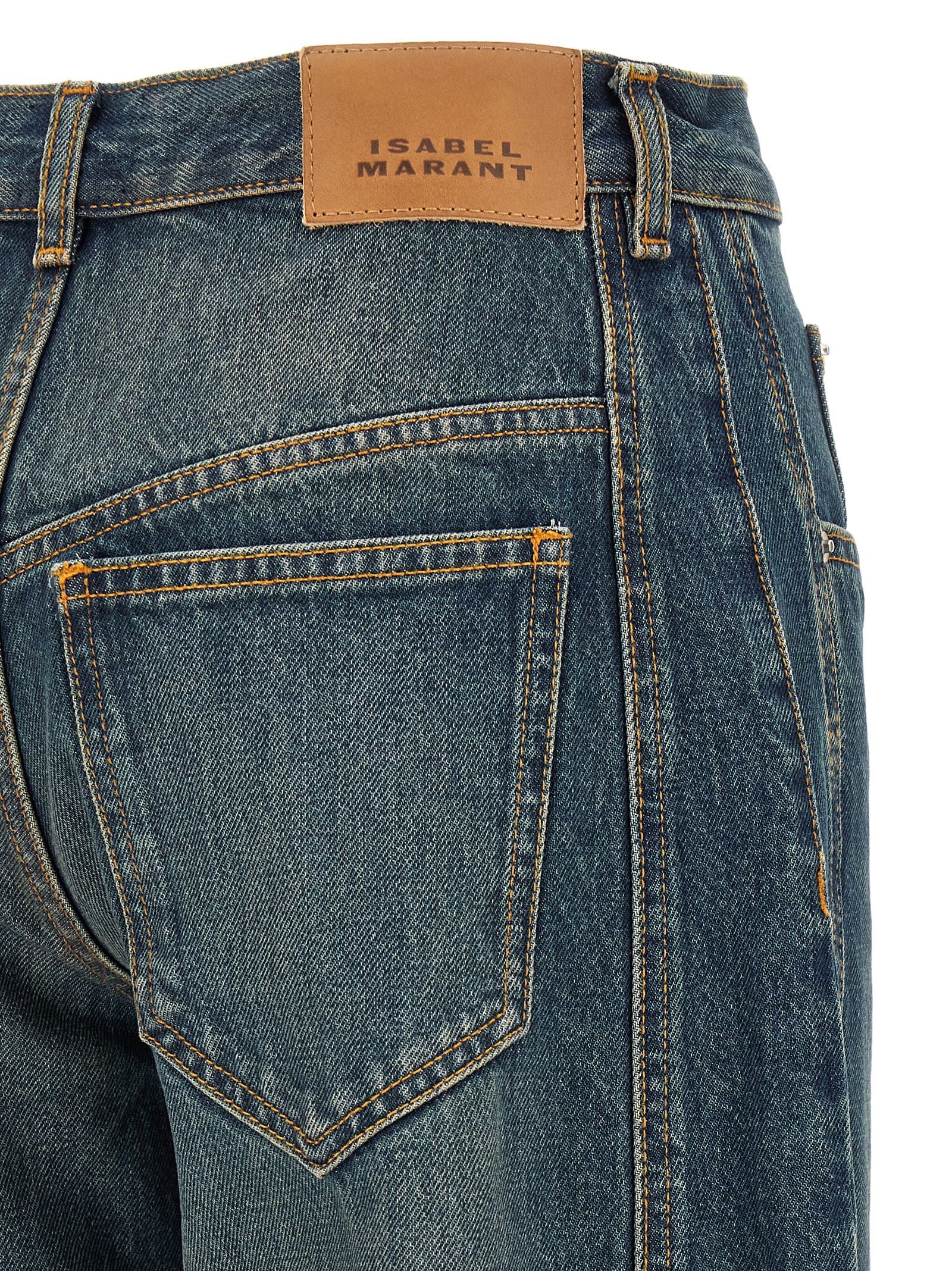 Isabel Marant Étoile Oriane GZ Jeans Blue
