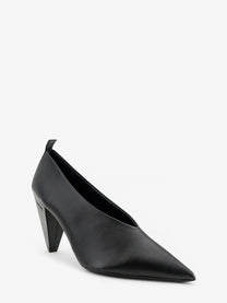 Loewe Women's Origami Cubic Leather Pumps Black