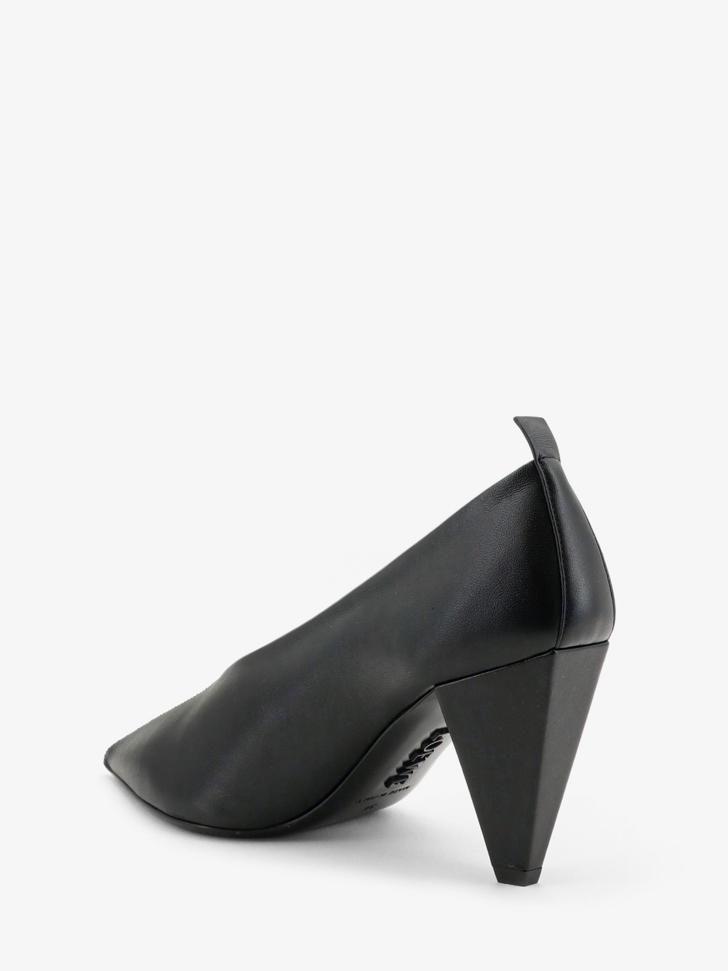 Loewe Women's Origami Cubic Leather Pumps Black