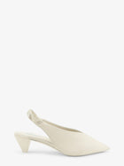 Loewe Women's Origami Cubic Leather Slingback White