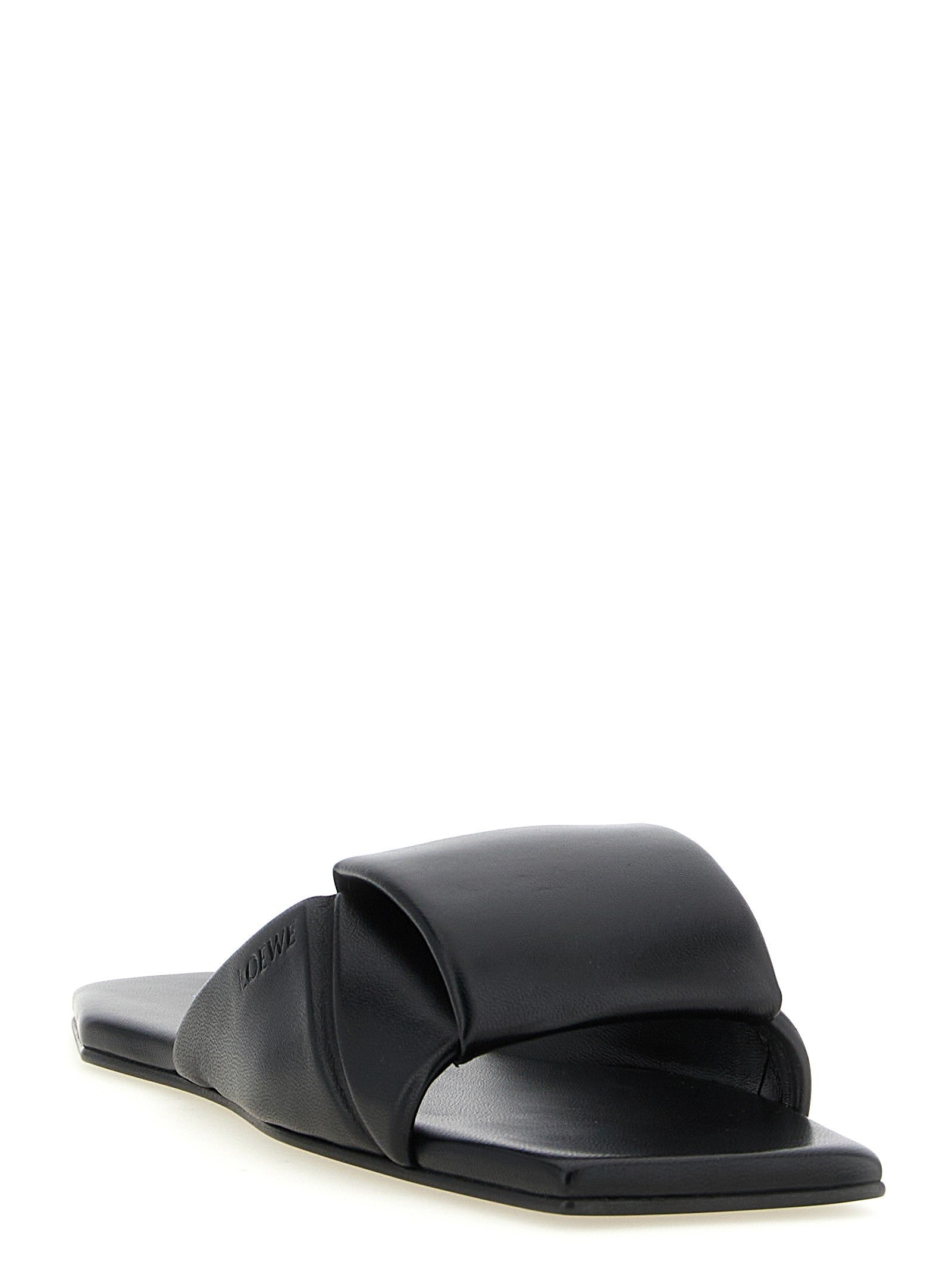 Loewe Origami Sandals Black