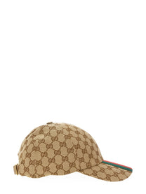 Gucci Men's Original GG Baseball Cap Beige