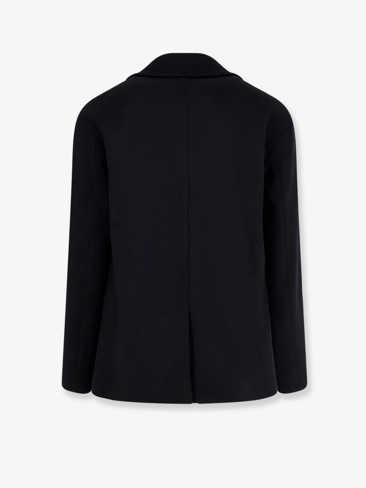 Hevò Men's Orno Virgin Wool Blend Coat Black, view 2