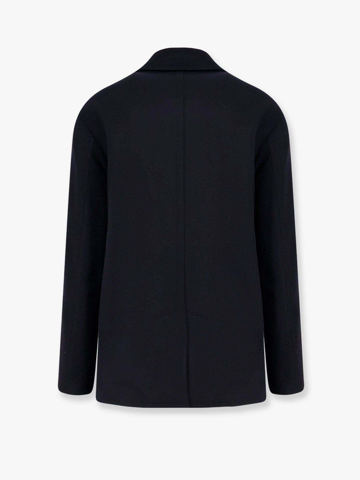 Hevò Men's Orno Virgin Wool Blend Peacoat Blue