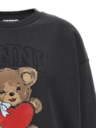 Ganni Orso Sweatshirt Black, view 3