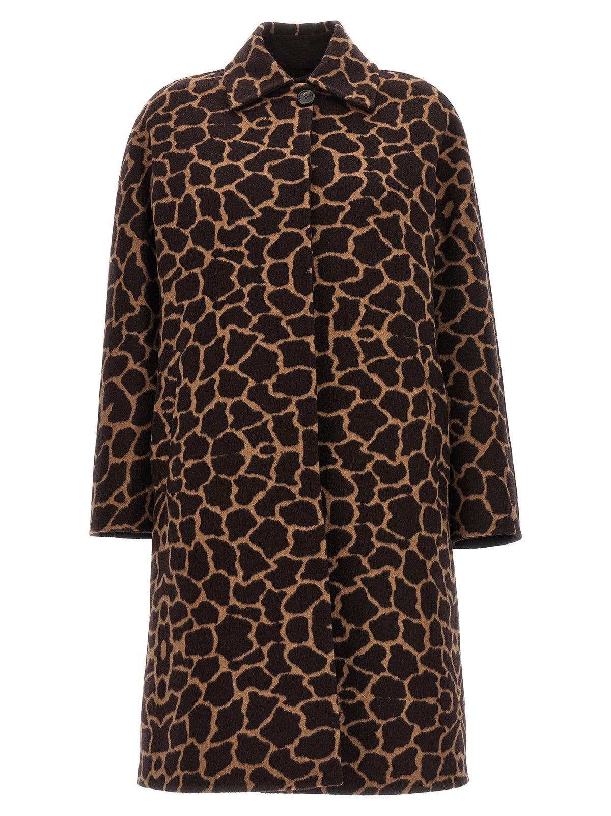 Max Mara Ortica Coat Brown