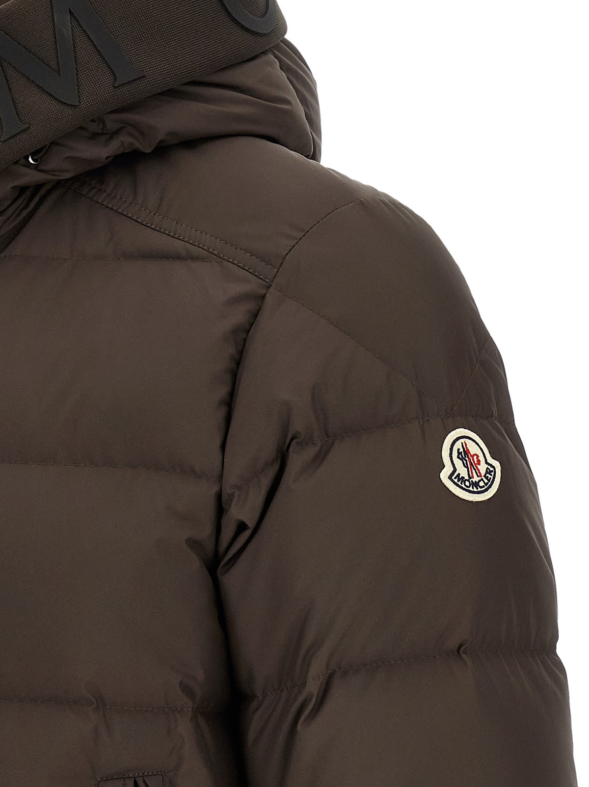 Moncler Orvelle Down Jacket Brown, view 4