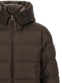 Moncler Orvelle Down Jacket Brown, view 3