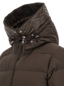 Moncler Orvelle Down Jacket Brown, view 6