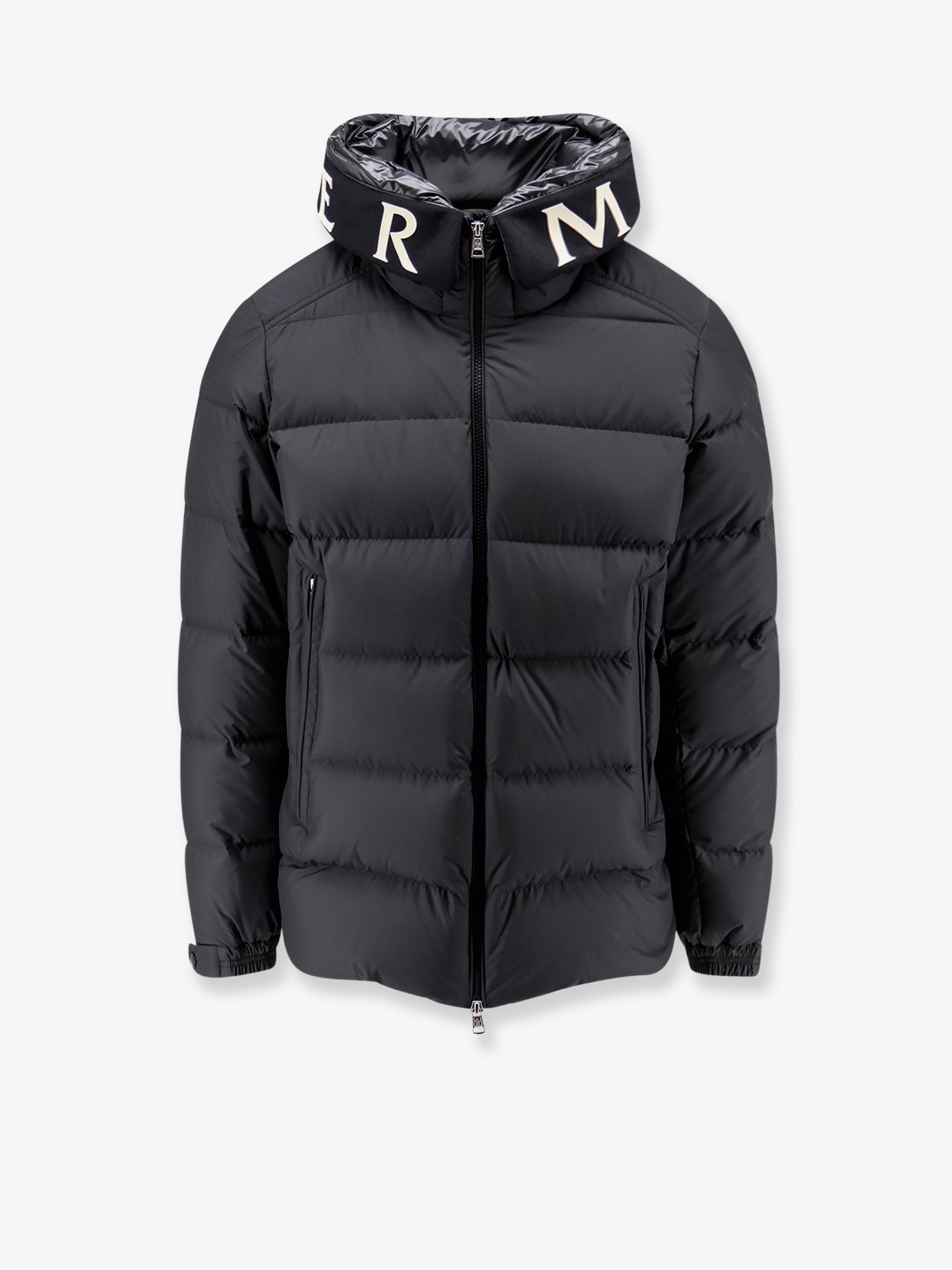 Moncler Men's Orvelle Nylon Down Jacket Black