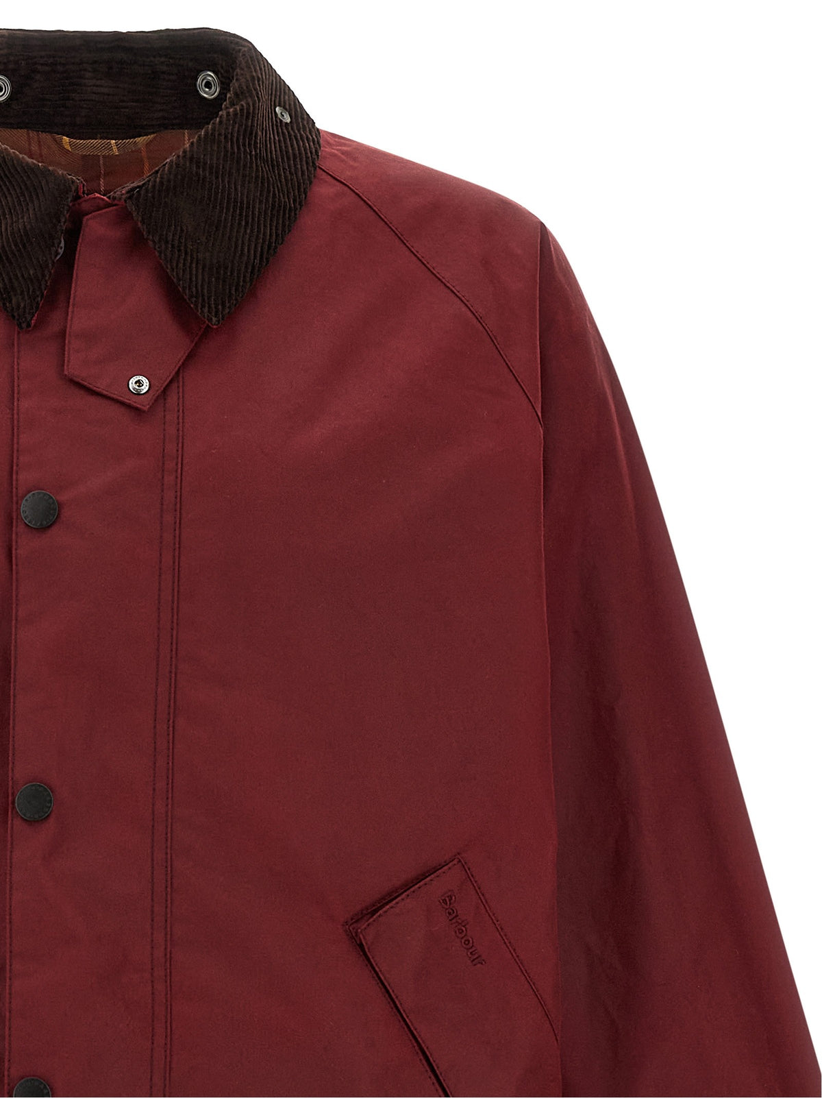 Barbour OS Transport Jacket Red, view 3