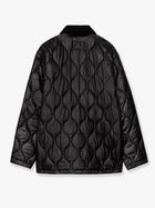 Carhartt Wip Men's Oscar Chore Liner Quilted Nylon Jacket Black