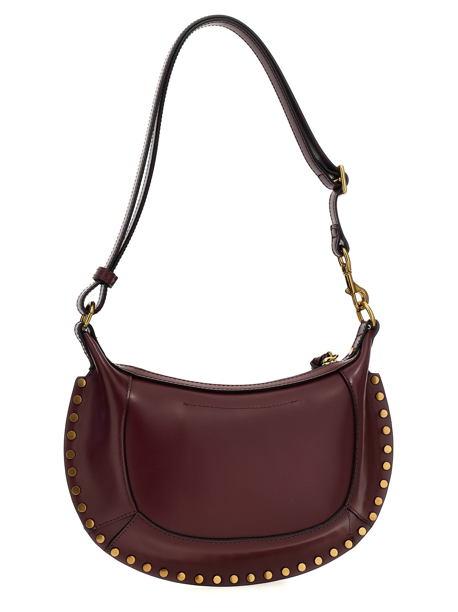 ISABEL MARANT Oskan Moon Shoulder Bag Red