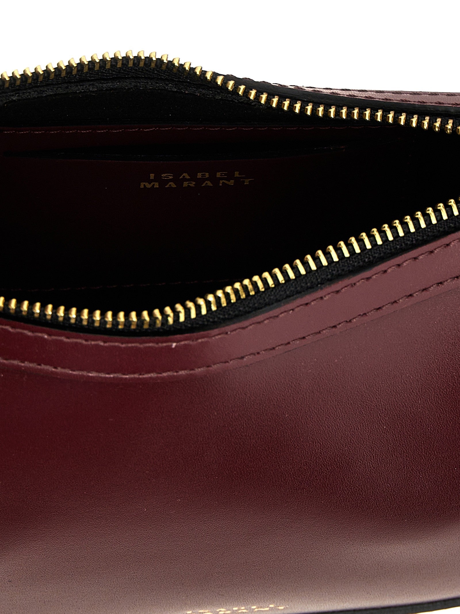 ISABEL MARANT Oskan Moon Shoulder Bag Red