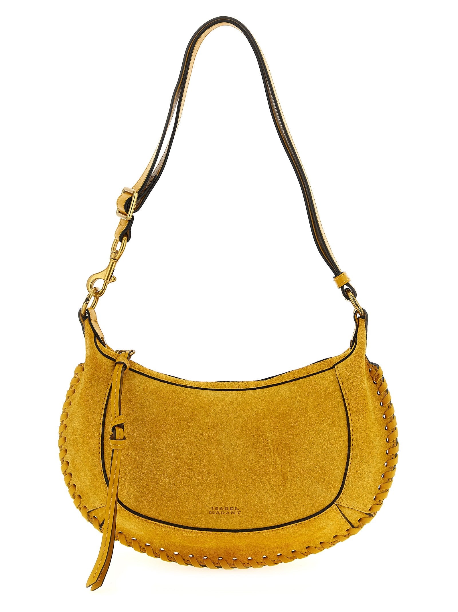 ISABEL MARANT Oskan Moon Shoulder Bag Yellow