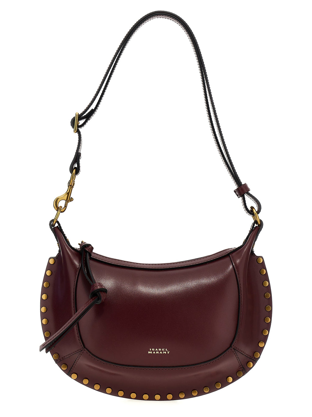 ISABEL MARANT Oskan Moon Shoulder Bag Red