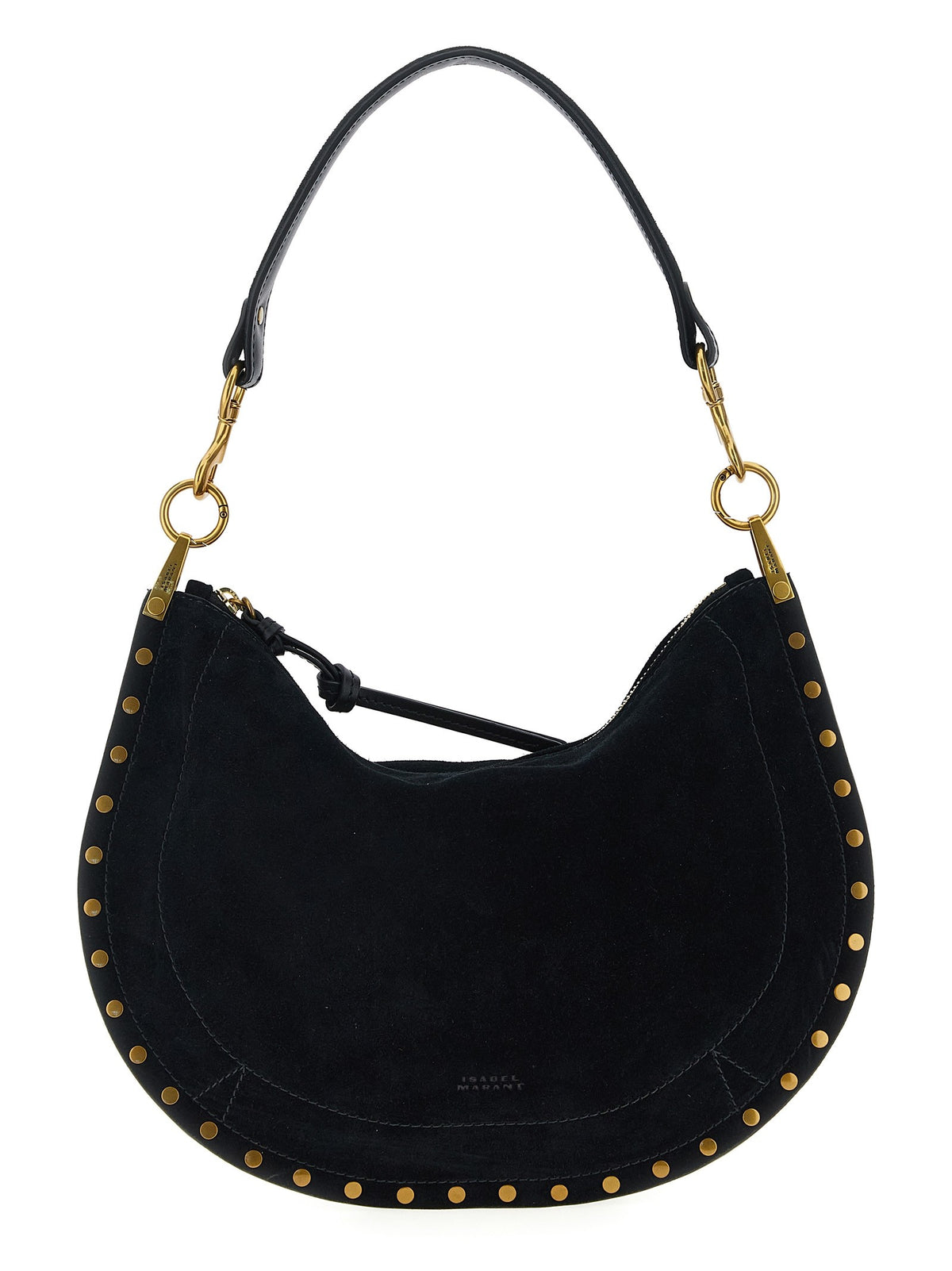 ISABEL MARANT Oskan Soft Zip Handbag Black