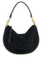 ISABEL MARANT Oskan Soft Zip Handbag Black