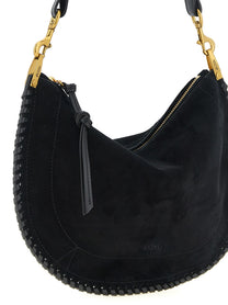 ISABEL MARANT Oskan Soft Zip Handbag Black
