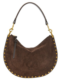 ISABEL MARANT Oskan Soft Zip Handbag Brown
